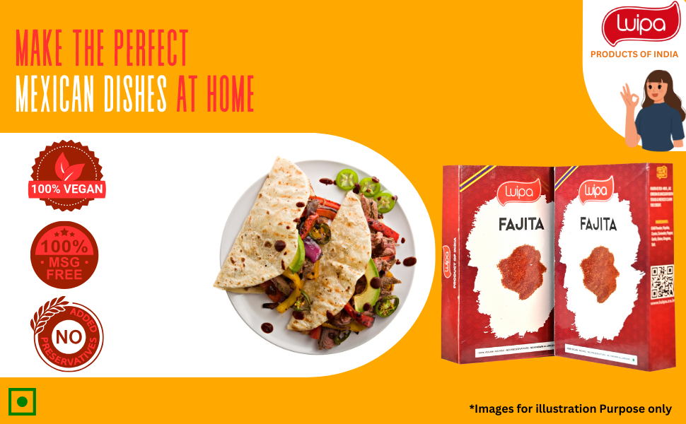 Luipa Original Fajita Seasoning Mix 50g