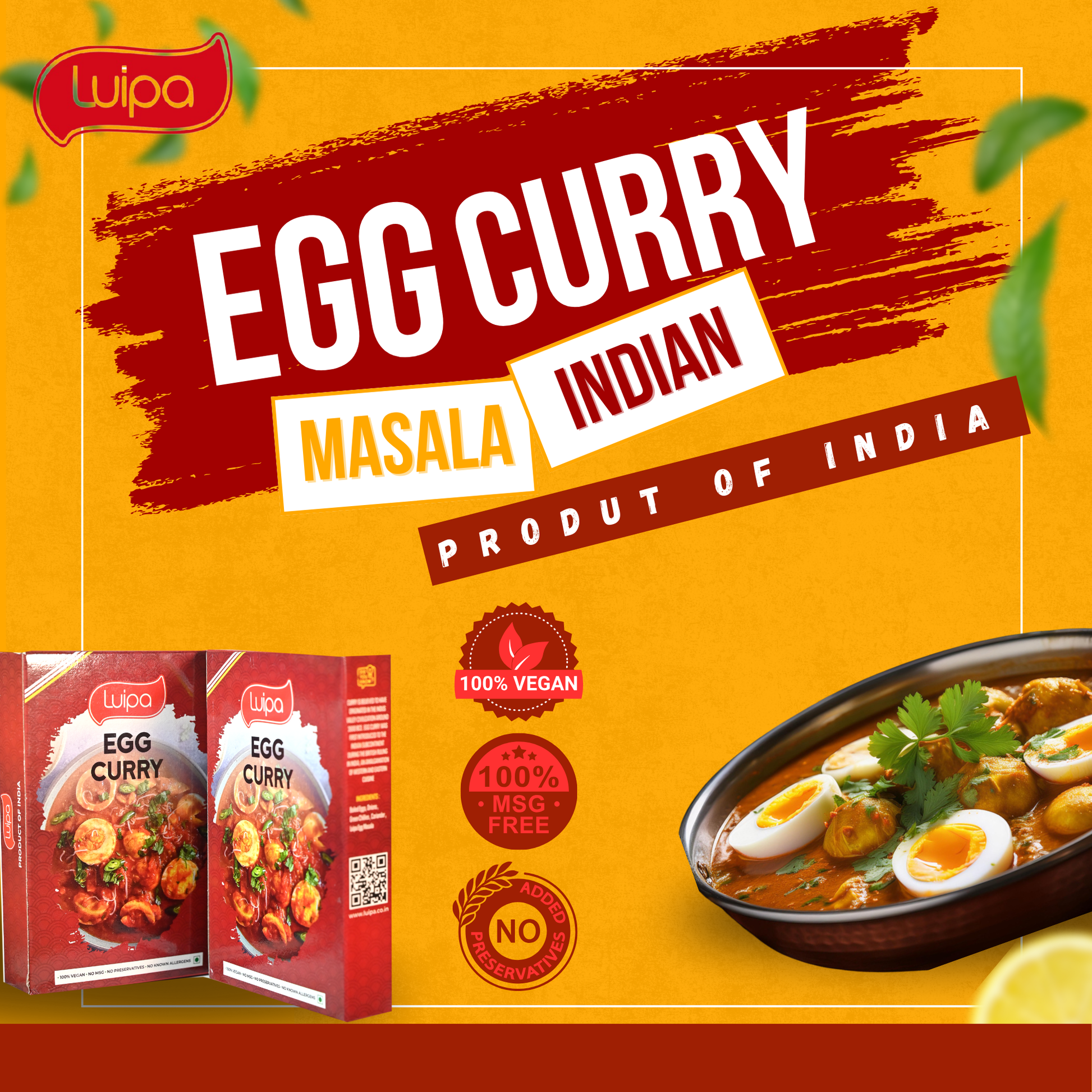 Luipa Egg Curry Masala 50g