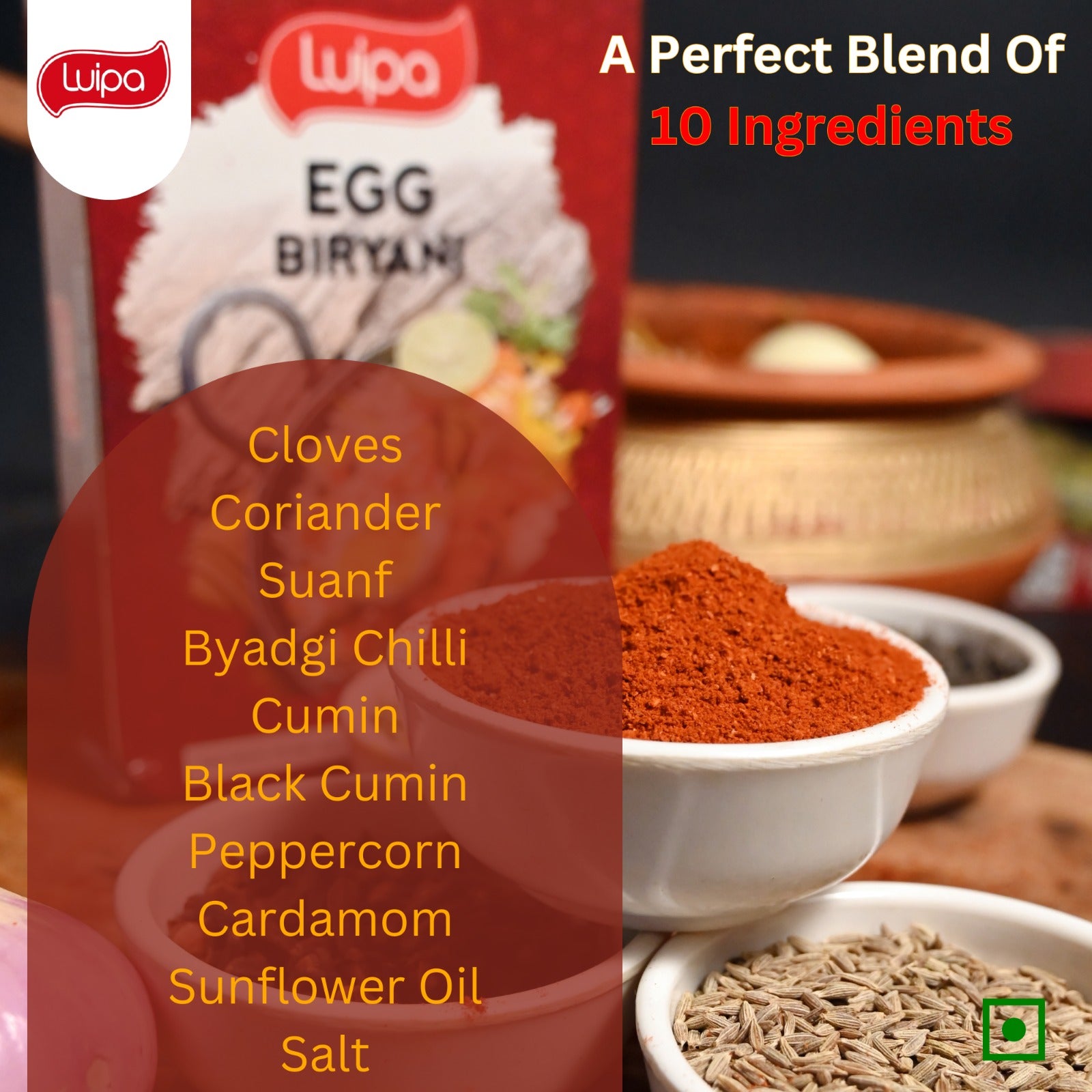 Luipa Egg Biriyani Masala 50g