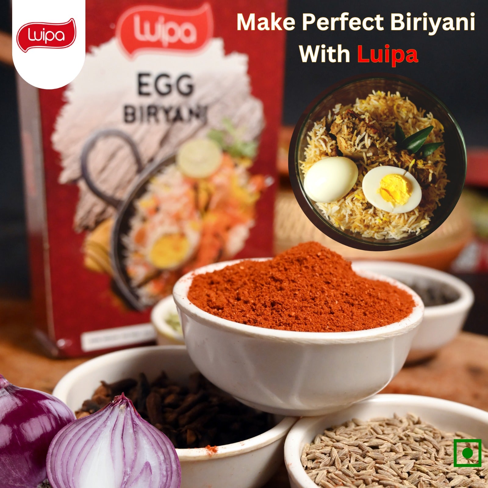 Luipa Egg Biriyani Masala 50g