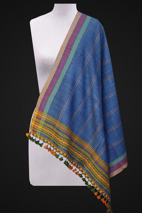 Toda Embroidery Shawl