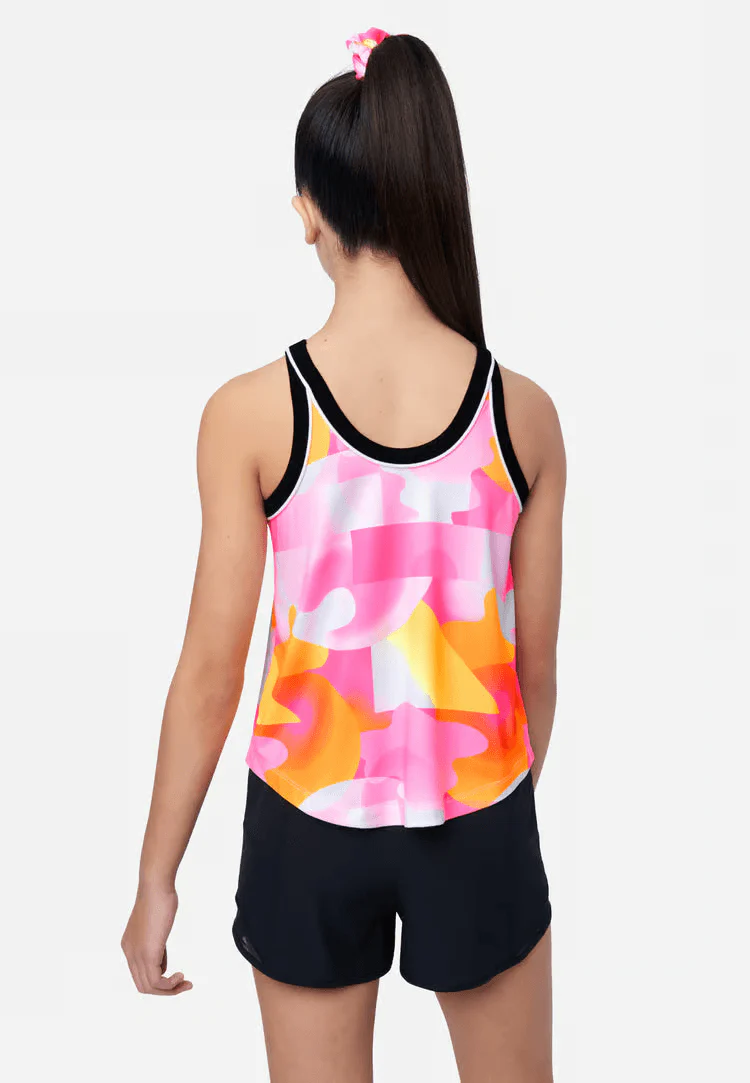 Candy Block Twist Sports Tank Top