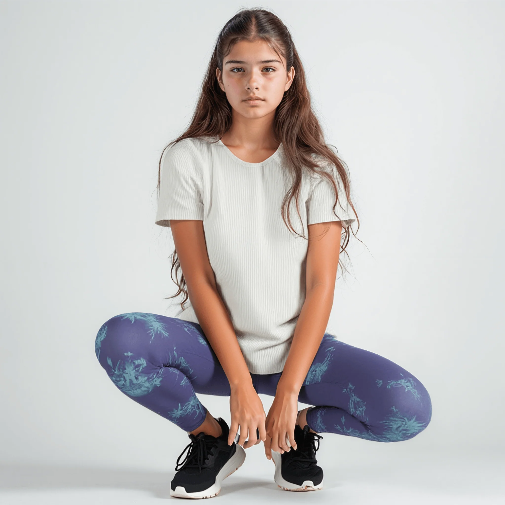 Sports denim legging