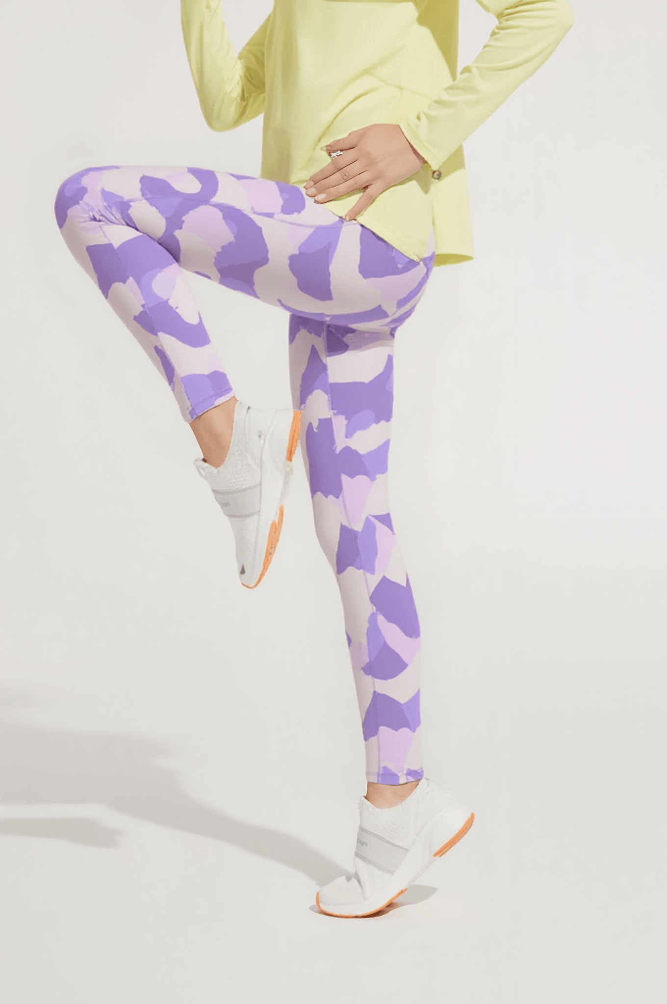 Realm Purple Sports legging Blue