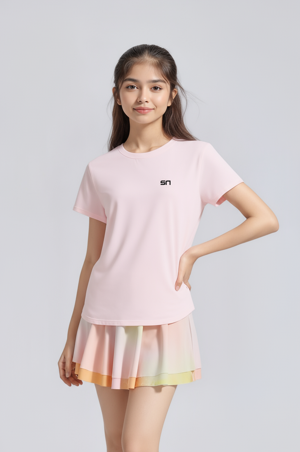 Girls Multi Sport Graphical Casual Tops