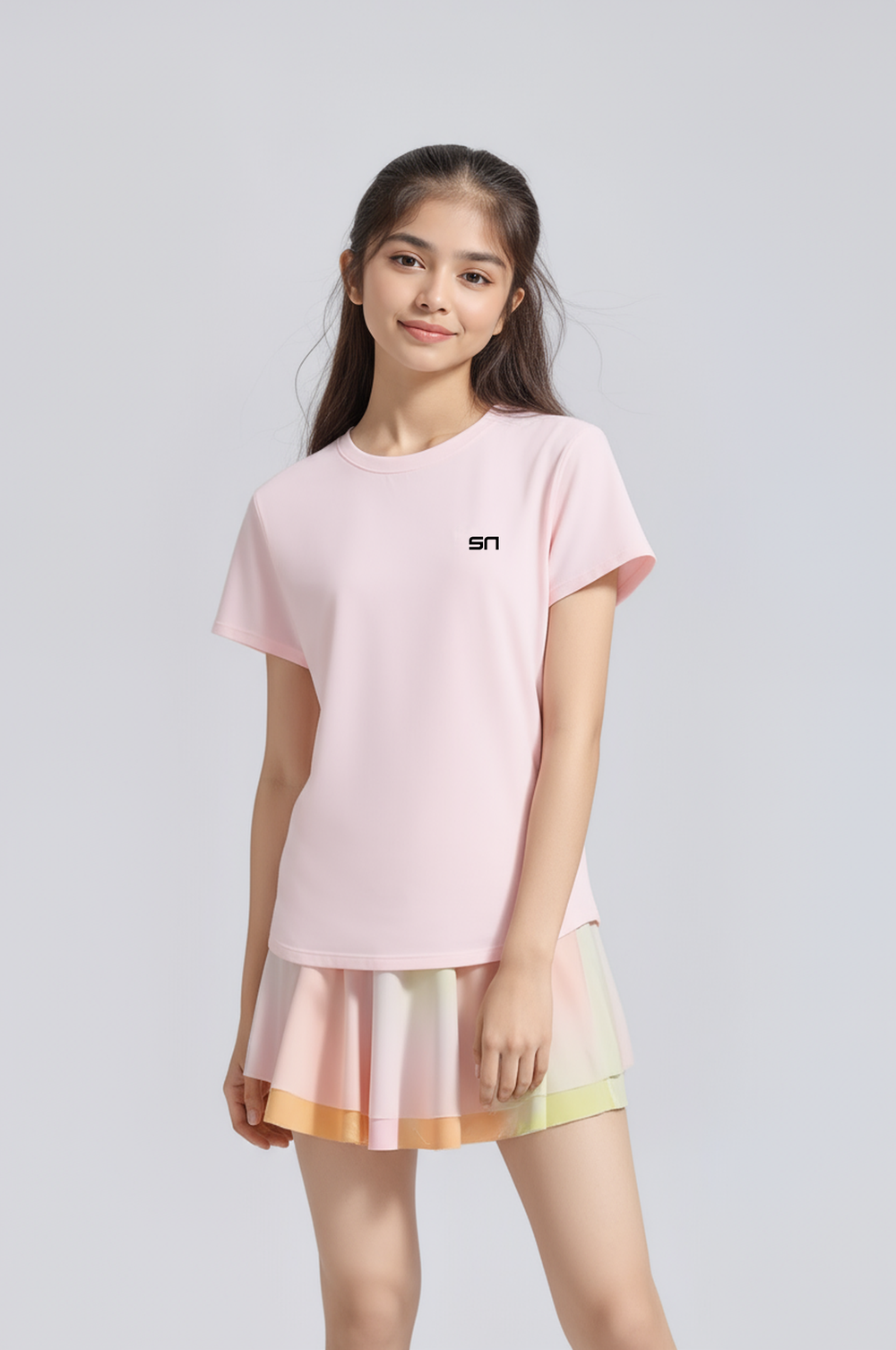 Girls Multi Sport Graphical Casual Tops