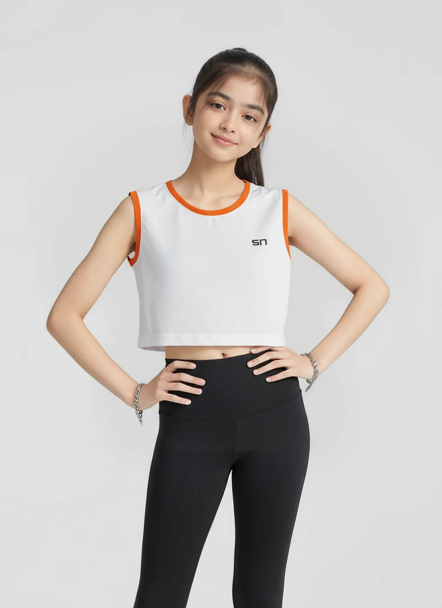 Contrast Tank Top
