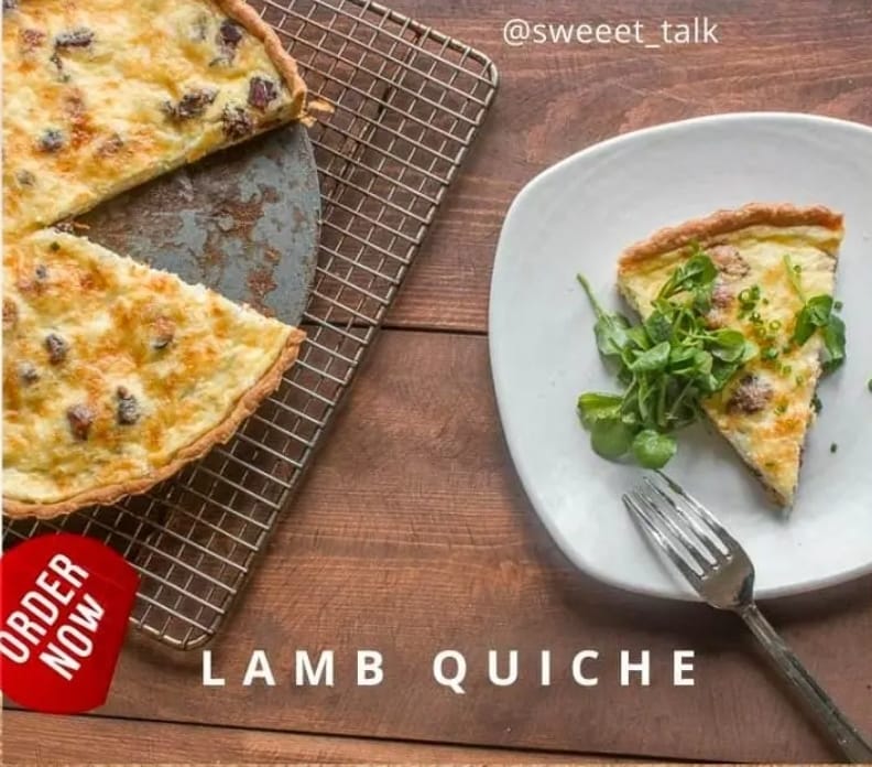 Minced Mutton (Kheema) Quiche